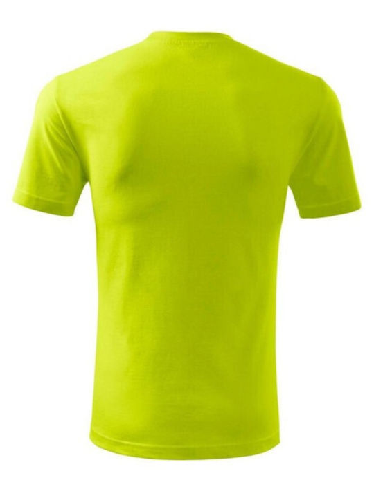 Malfini Bărbătesc Tricou Promotional Mânecă Scurtă în Verde Culore