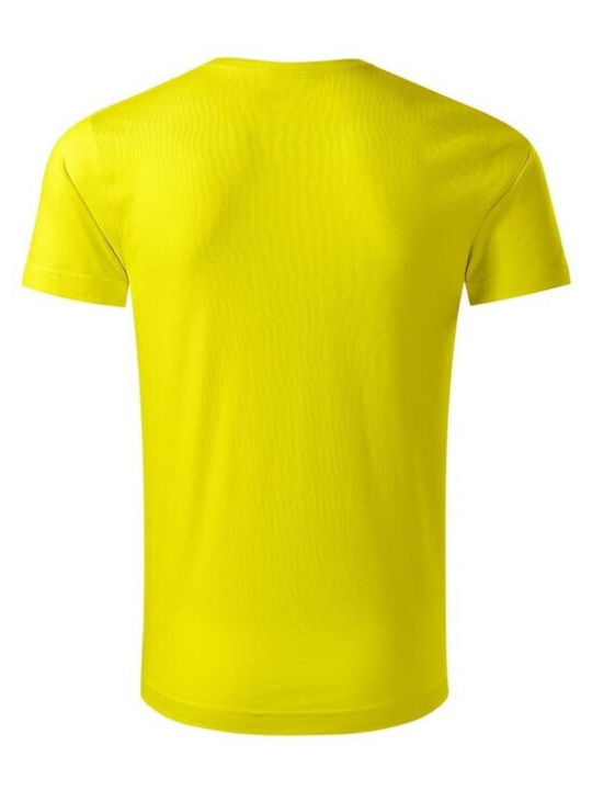 Malfini Men's Short Sleeve Promotional T-Shirt Yellow