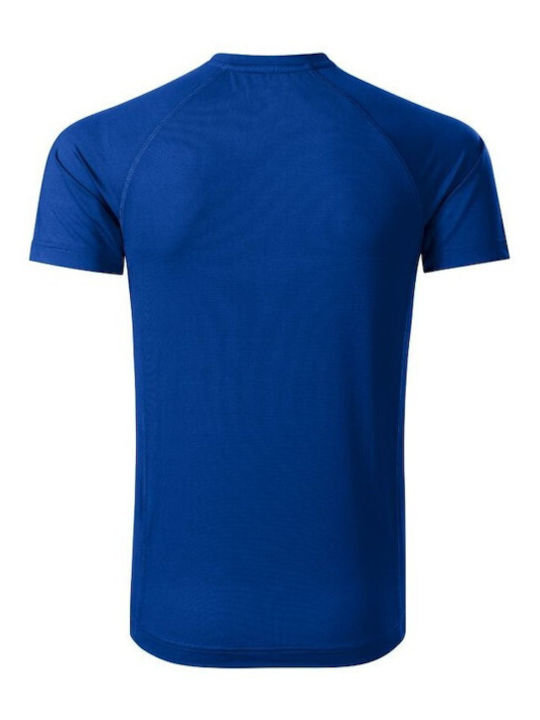 Malfini Men's Short Sleeve Promotional T-Shirt Blue