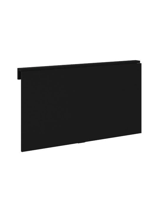 Masă Bucătărie Pliabil Negru 100x60x56buc