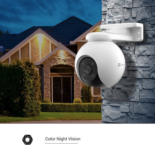 Ezviz H8 Pro 2K IP Κάμερα Παρακολούθησης Wi-Fi Full HD+ 3MP Αδιάβροχη με Αμφίδρομη Επικοινωνία και Φακό 4mm