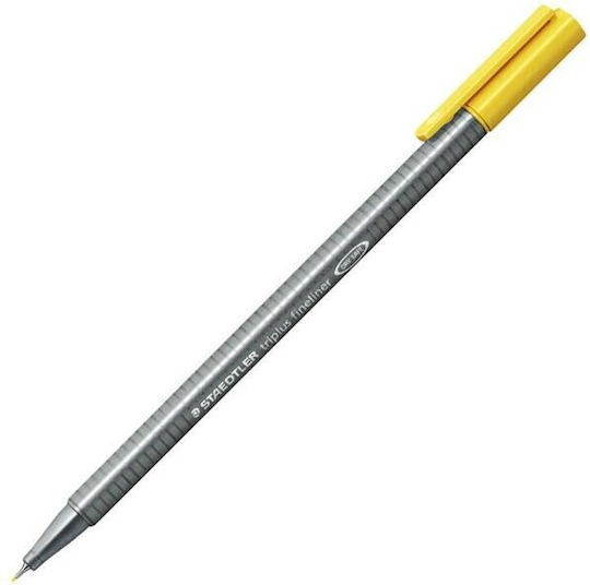 Staedtler Файнлайнер 334 Triplus Маркер За Проектиране Жълт 0.3мм