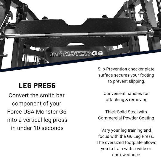 Force USA Monster G6-B Multi-Gym with Weights 100kg