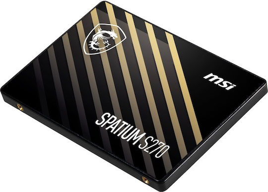 MSI Spatium S270 SSD 960GB 2.5'' Type With SATA III Connection