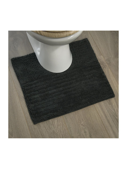 Sealskin Bath Mat Cotton Toilet Essence 294438413 Anthracite 45x50cm