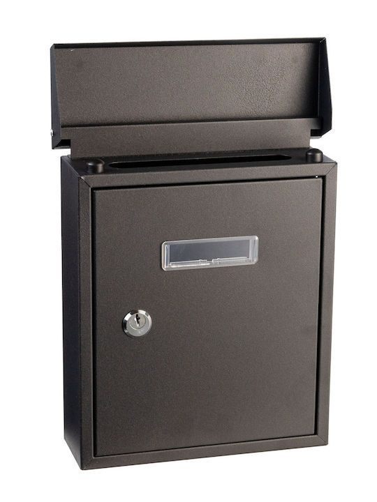 Cutie Poștală pentru Bloc Inox în Culoarea Alb 20x6.5x25.5cm