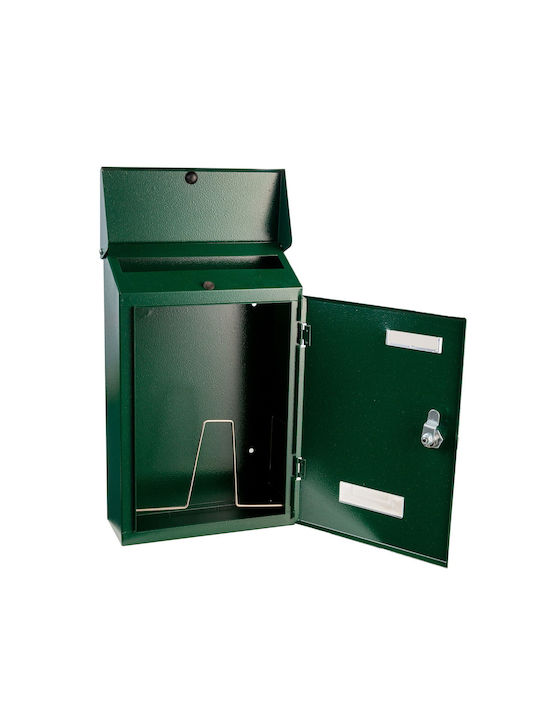 Cutie Poștală pentru Bloc Inox în Culoarea Argintiu 23.5x36x36cm