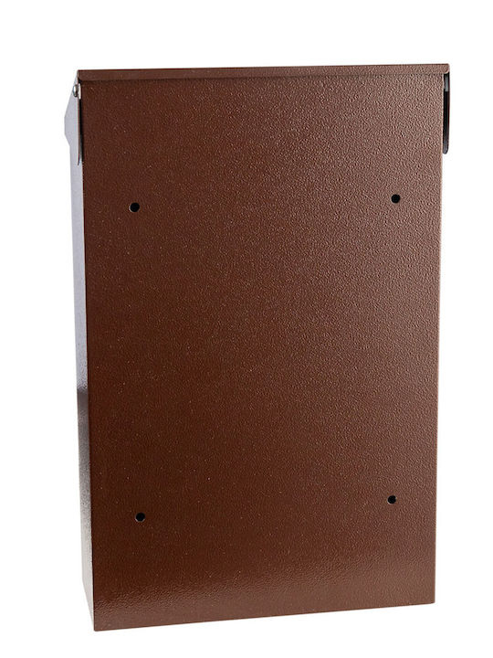 Cutie Poștală pentru Bloc Inox în Culoarea Argintiu 23.5x36x36cm