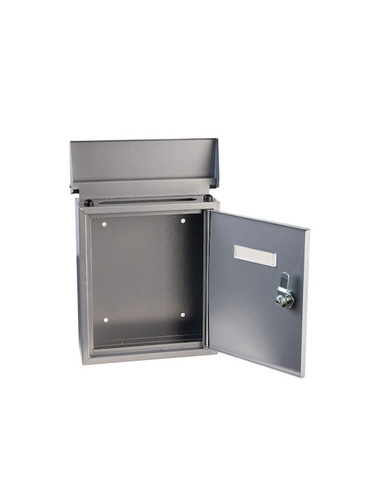 Cutie Poștală pentru Bloc Inox în Culoarea Verde 20x6.5x25.5cm