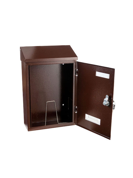 Пощенска Кутия за Блок Inox в Черен Цвят 23.5x36x36см