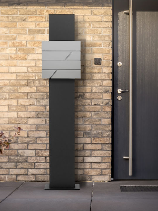 ML-Design Γραμματοκιβώτιο Εξωτερικού Χώρου Inox σε Ροζ Χρώμα 37x11x37cm ML-Design Γραμματοκιβώτιο Εξωτερικού Χώρου Inox σε Ροζ Χρώμα 37x11x37cm