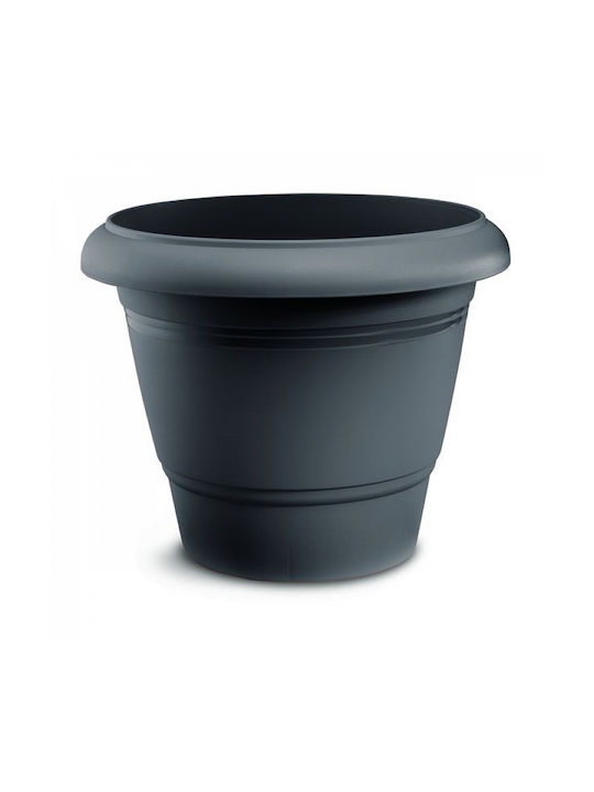 Miltoplast Geramica Greece Flower Pot 49x40cm in Gray Color 406