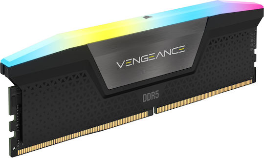 Corsair Vengeance RGB DDR5 RAM με 2x16GB Modules και Ταχύτητα 7000 για Desktop