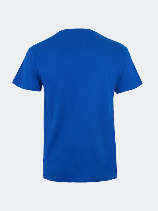 Mukua Men's Short Sleeve Promotional T-Shirt Blue