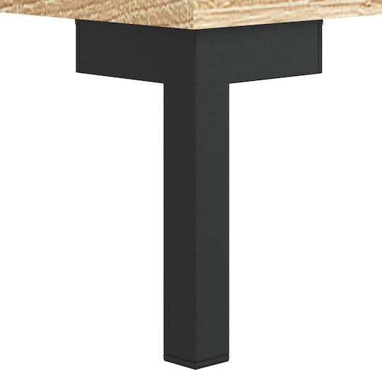Schreibtisch Holz Beige 140x50x75cm