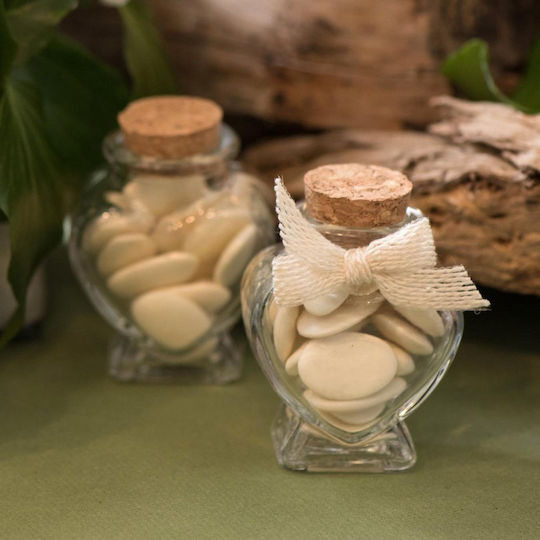 Faitakis Pack Glass Bottle for Wedding Favors 1pcs