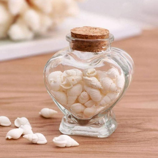 Faitakis Pack Glass Bottle for Wedding Favors 1pcs