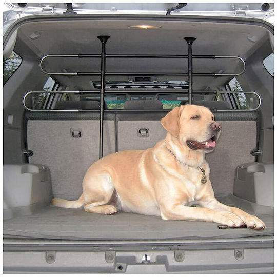 Auto Gs Divider Car for Dog 85-140x60-110cm Black