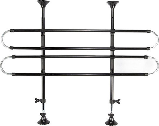 Auto Gs Divider Car for Dog 85-140x60-110cm Black