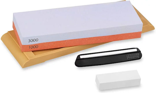 Yaxell Messerschärferstein Doppelt mit Körnung 1000/3000 18x6x2.8cm