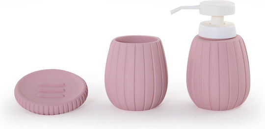 Nef-Nef Homeware Επιτραπέζια Σαπουνοθήκη Smoothy Ροζ Pink