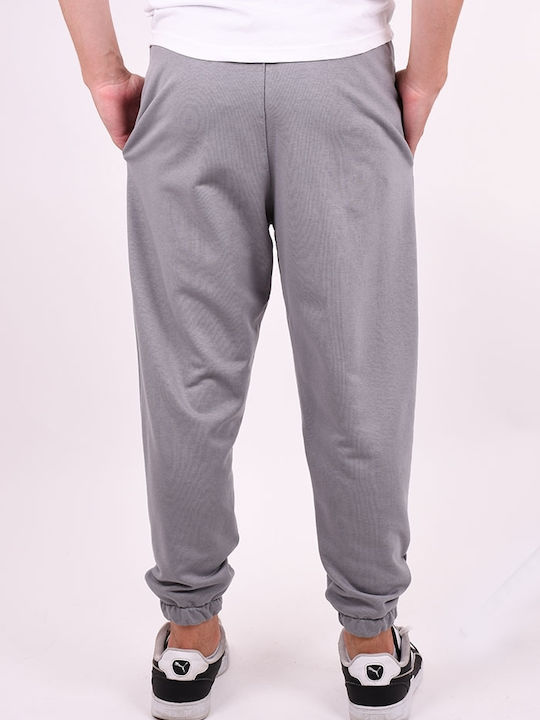 Clever Men's Sweatpants with Rubber Gray