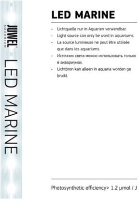 Juwel Marine Led Lamp for Aquarium Lighting with White Light 19W
