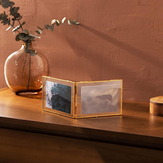 Navaris Metallic Photo Frame with Bronze Frame
