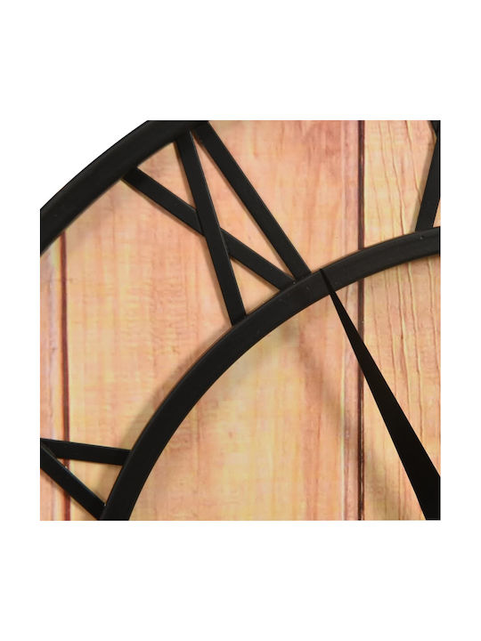 vidaXL Antique Wall Clock Wooden Brown Ø39cm