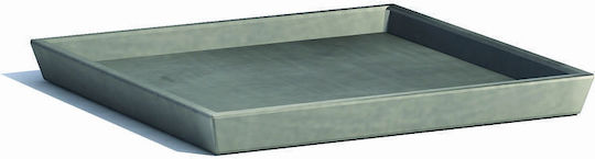 Ecopots Чиния Пот Пластмаса Сив 21x21бр 74.015.20G