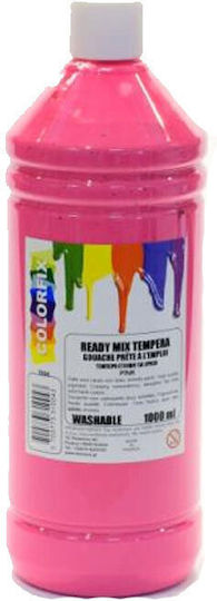 Colorfix Ready Mix Τέμπερα Ζωγραφικής Ροζ σε Μπουκάλι 1000ml