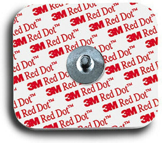3M Aufkleber Elektrode Herz Ø5cm Red Dot 50Stück