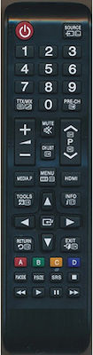 Compatible Remote Control ΤΗ-SAMSUNG-3510 for Τηλεοράσεις Samsung