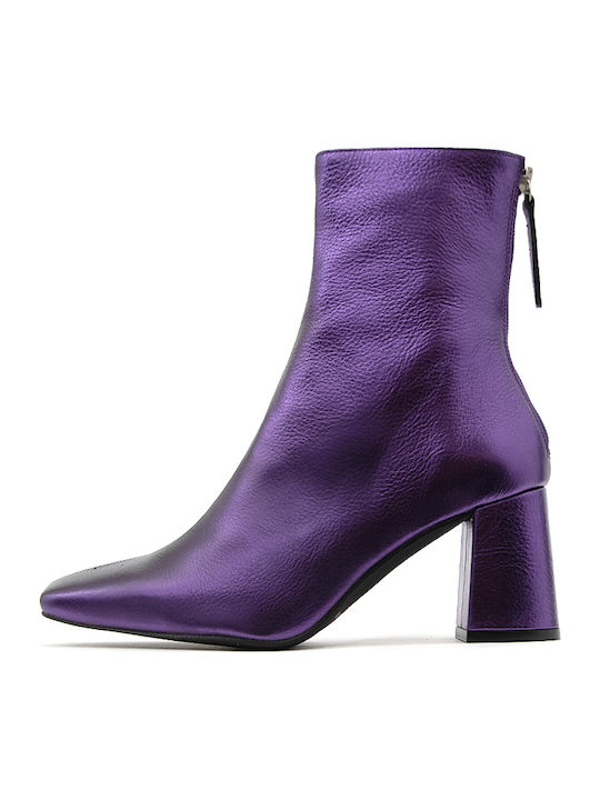 Angel Alarcon Ankle Boots Μωβ