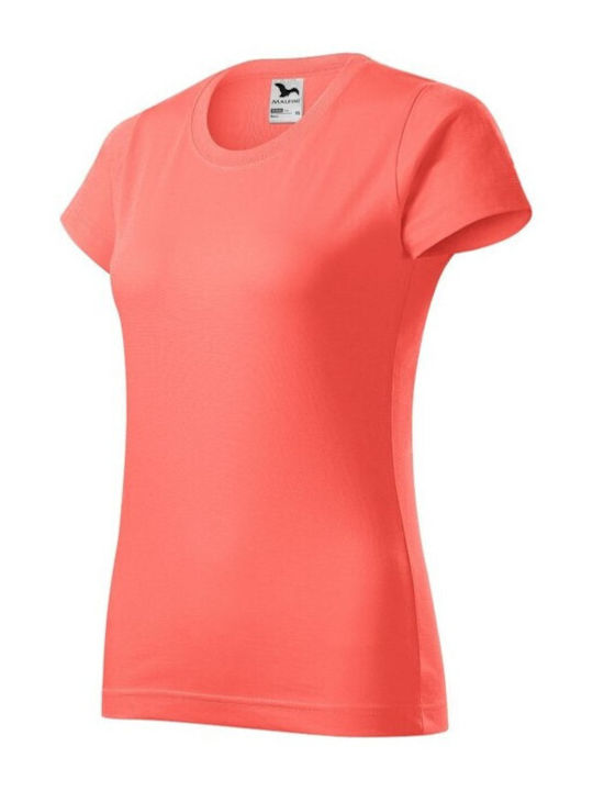 Malfini Basic Women's Short Sleeve Promotional T-Shirt Pink