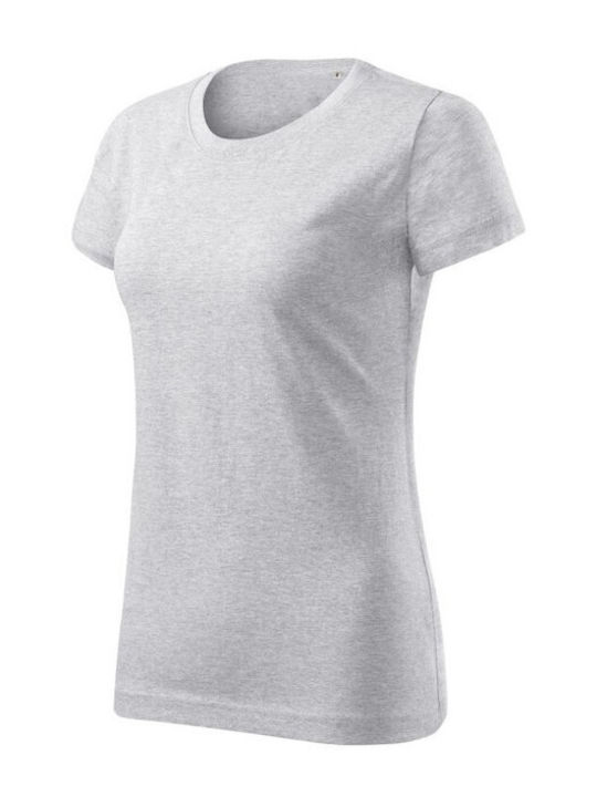 Malfini Basic Women's Short Sleeve Promotional T-Shirt Gray