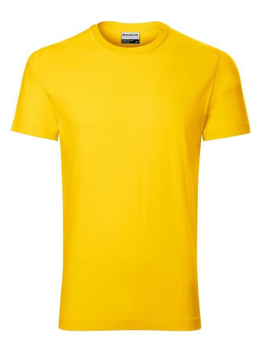 Rimeck Werbe-T-Shirt in Gelb Farbe