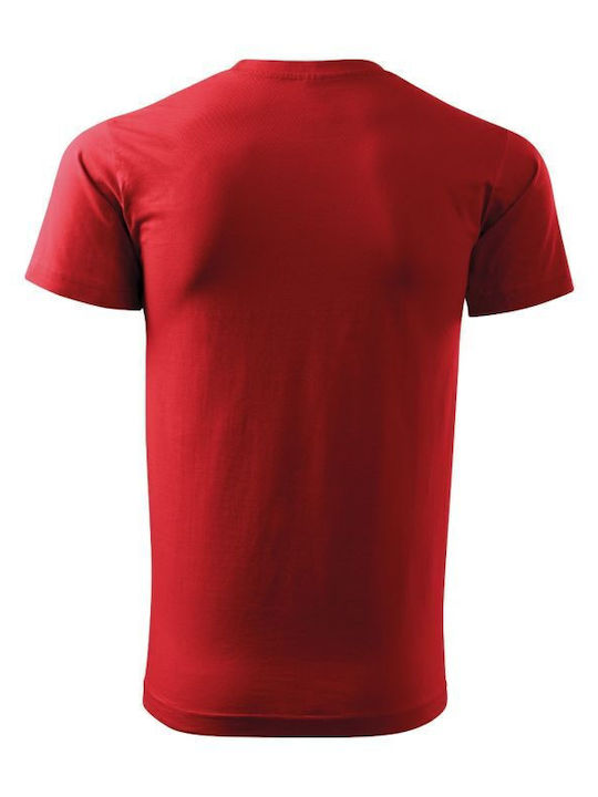 Malfini Men's Short Sleeve Promotional T-Shirt Red