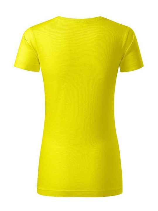 Malfini Women's Short Sleeve Promotional T-Shirt Yellow