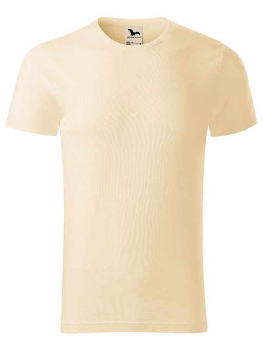 Malfini Men's Short Sleeve Promotional T-Shirt Beige