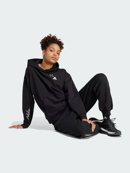 Bluv Q3 Ft Hd Women's Sweatshirt Hooded Black