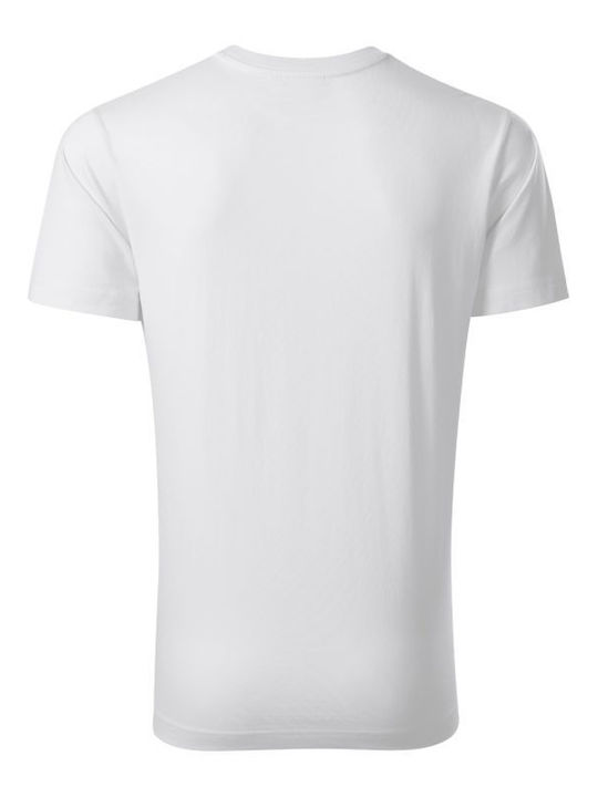 Rimeck Men's Short Sleeve Undershirt White