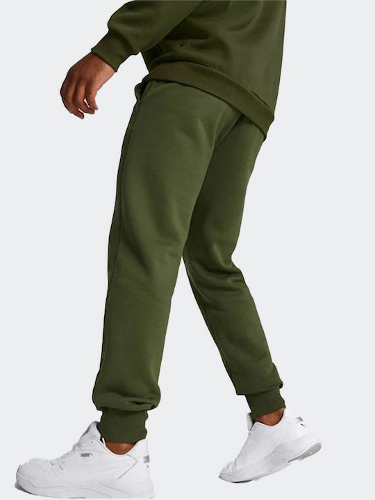 Sweatpants with Elastic Khaki