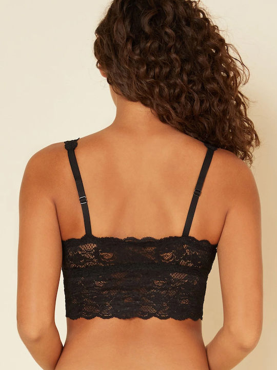 Cosabella Bralette Culoare Full Face Negru