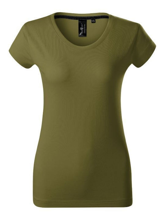 Malfini Women's Short Sleeve Promotional T-Shirt Khaki