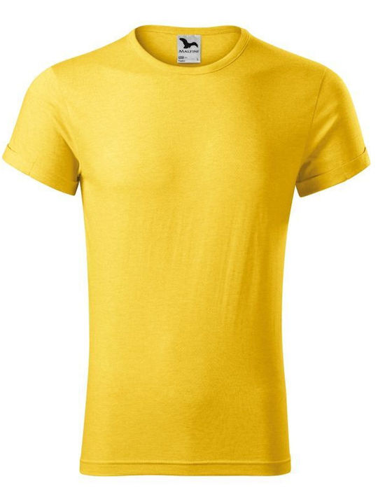 Malfini Men's Short Sleeve Promotional T-Shirt Yellow