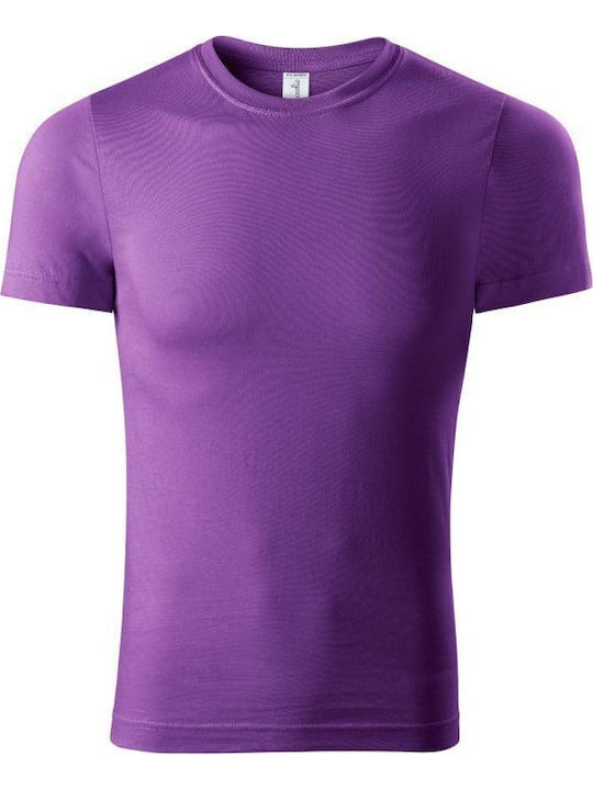 Malfini Men's Short Sleeve Promotional T-Shirt Purple