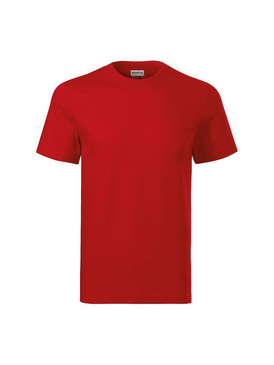 Rimeck Men's Short Sleeve Promotional T-Shirt Red