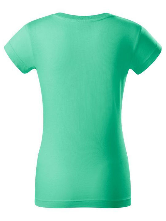 Rimeck Γυναικείο Διαφημιστικό T-shirt Κοντομάνικο σε Πράσινο Χρώμα