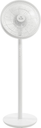 IQ Swift Ανεμιστήρας Ορθοστάτης 70W Διαμέτρου 35cm Λευκός